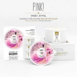 Duftkerze SWEET JOYFUL PINK