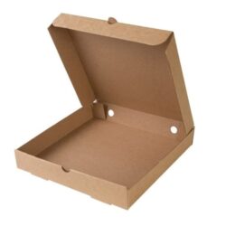 Pizzakarton braun, B 22 x T 22 x H 4 cm, 8'700 STK NEU