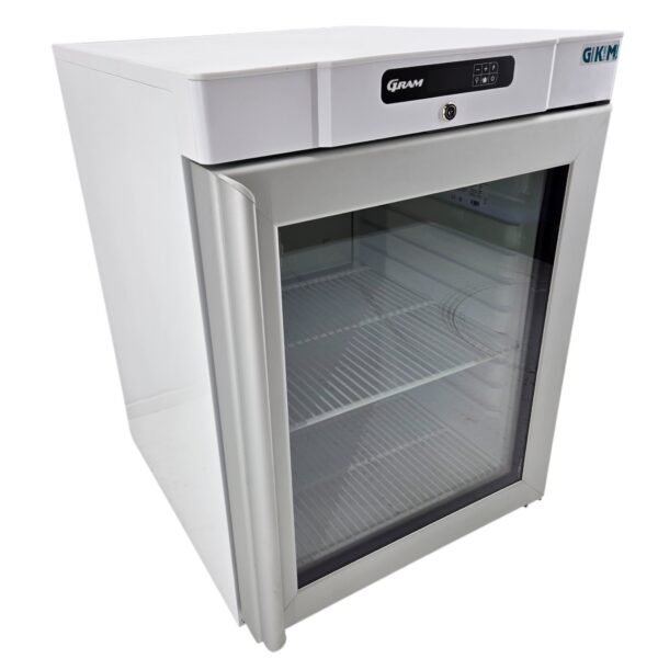 Glastürtiefkühlschrank Unterbau GRAM FG 220 LG 160L, 230V, -22°/-5° C, B 60 x T 65 x H 85 cm – Bild 2