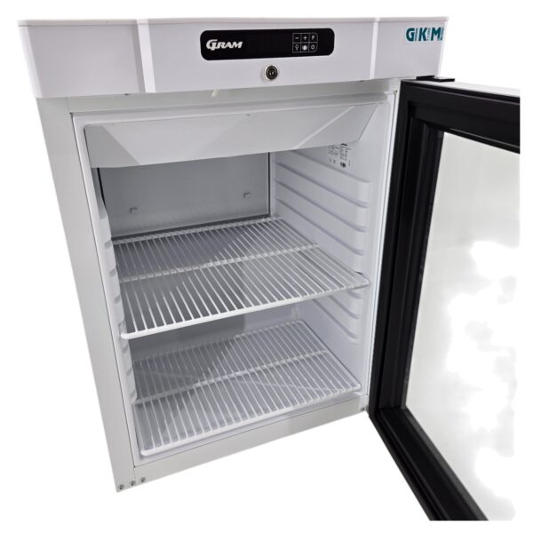 Glastürtiefkühlschrank Unterbau GRAM FG 220 LG 160L, 230V, -22°/-5° C, B 60 x T 65 x H 85 cm – Bild 4